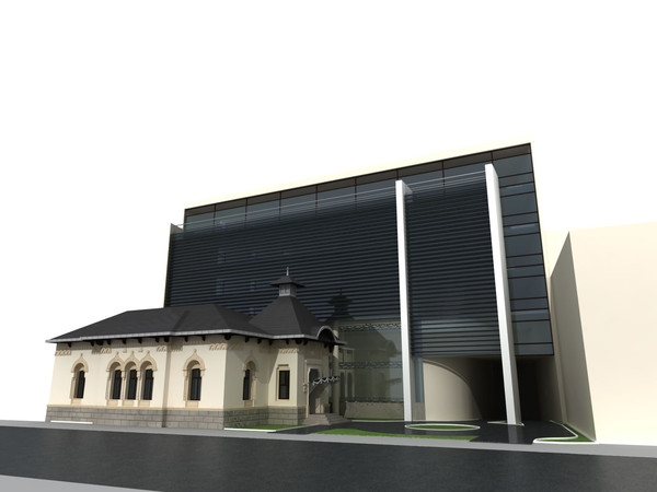3d church office model - Church and Offices by studiorender